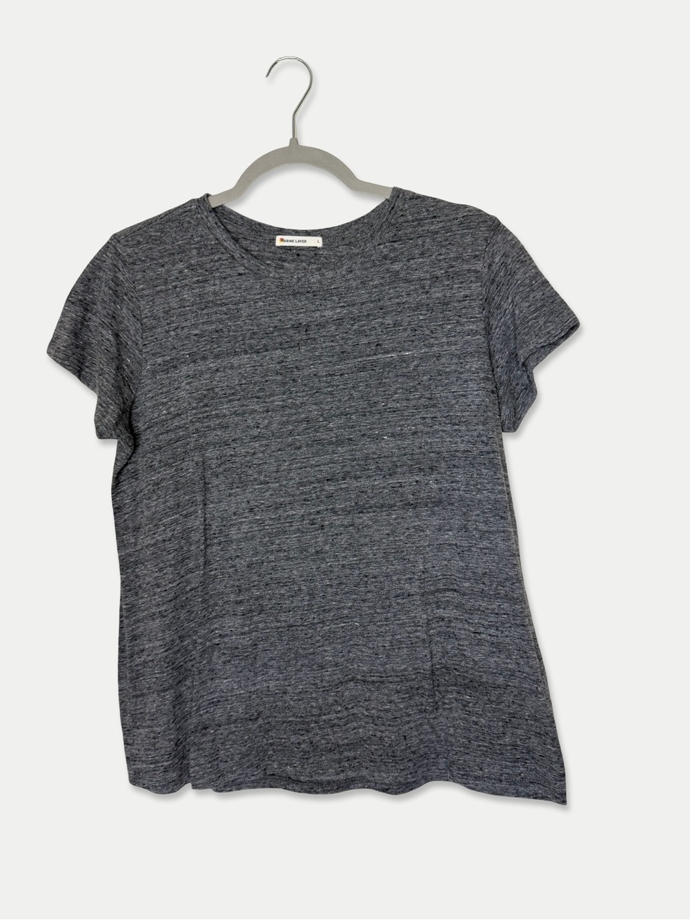 Marine Layer Heather Gray Pocket Tee Shirt Large Made in USA
